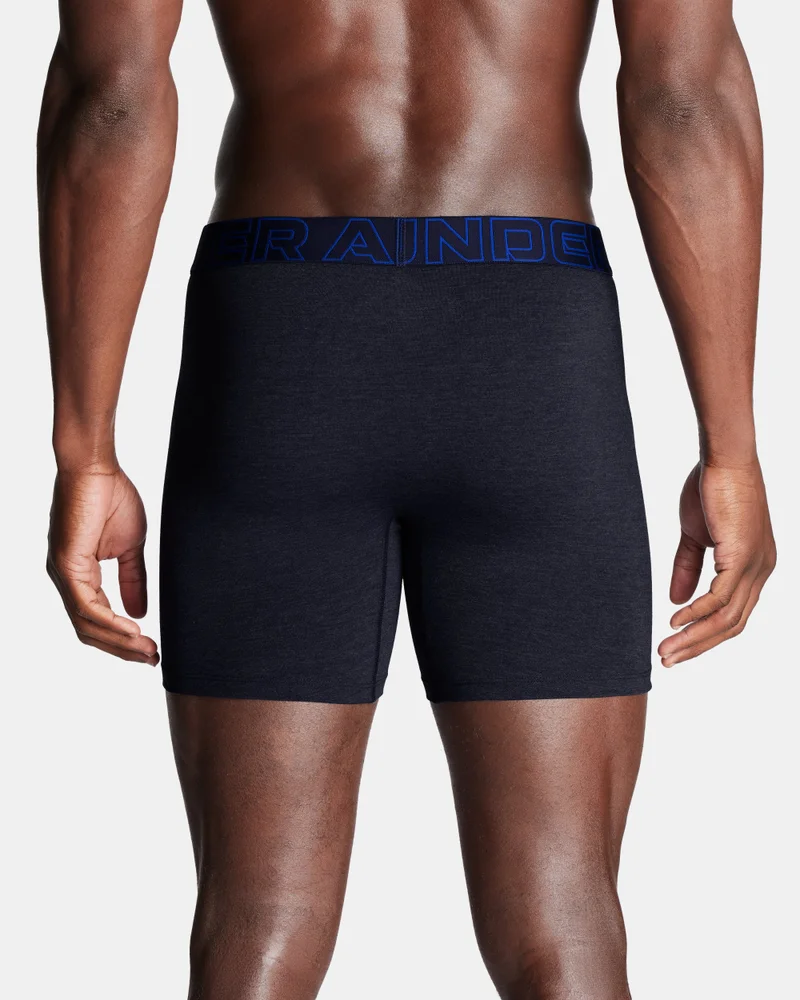 Under Armour Blue Men's Performance Boxers (3 Pieces) for Men | Best Price UAE
